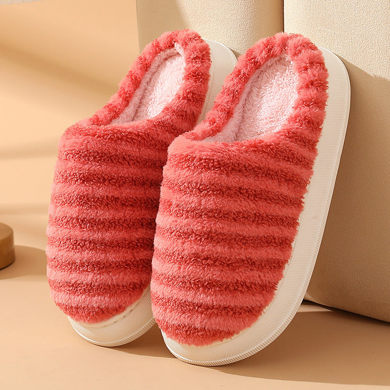 Couple Slippers Winter Household Indoor