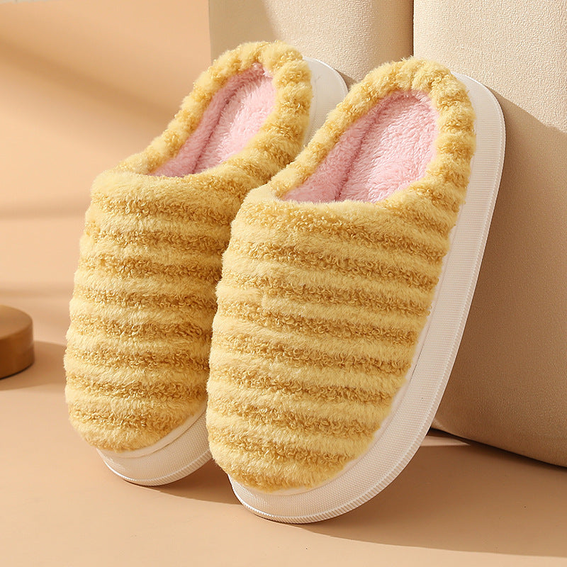 Couple Slippers Winter Household Indoor