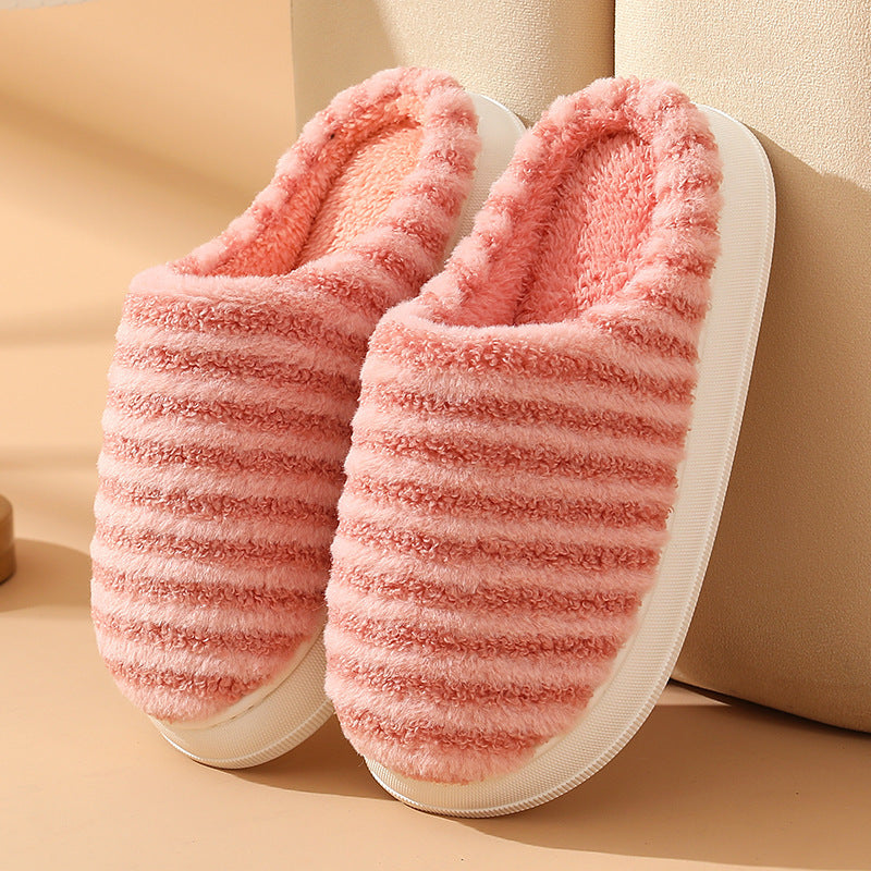 Couple Slippers Winter Household Indoor