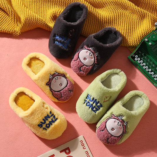 Home cotton slippers